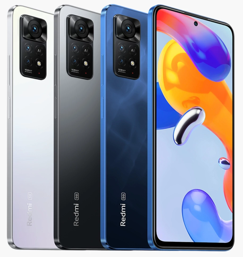Xiaomi Redmi Note 11 Pro 128GB 6GB RAM Dual Mobiltelefon Blue